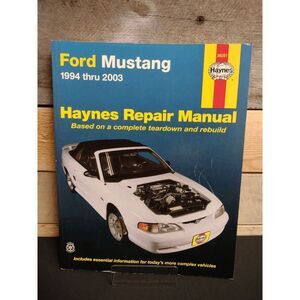 Ford Mustang 1994 thru 2003 Haynes Repair Manual 36051